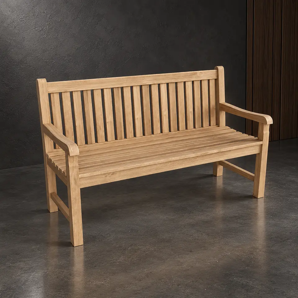 Classic bench, 5 ft, catalog card