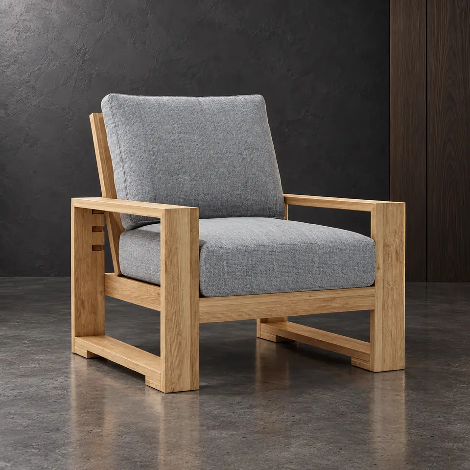 Capistrano deep seating armchair, catalog card