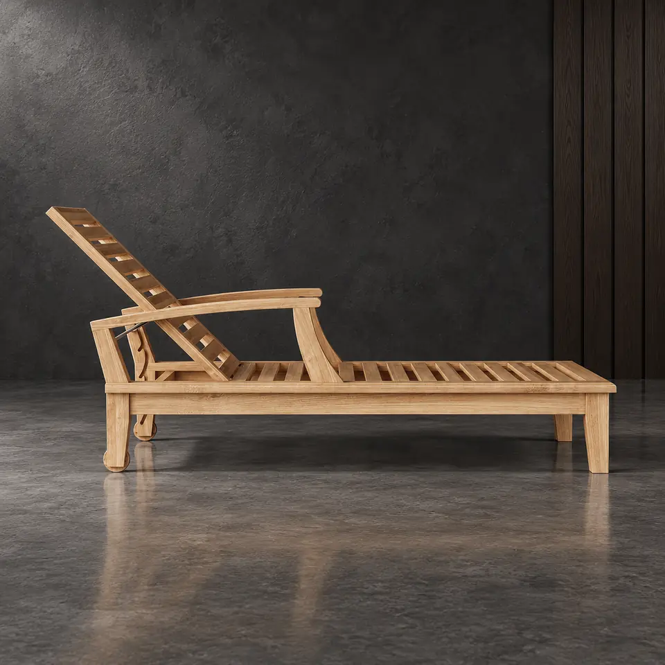Brianna lounger on wheels, catalog card