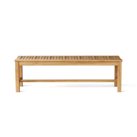 Casablanca Backless Bench 5 ft, 59 in, Anderson product photo 2