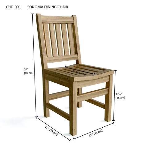 Sonoma Dining Chair, Anderson product photo 3