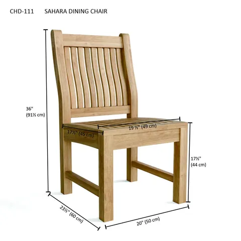 Sahara Dining Chair, Anderson product photo 3