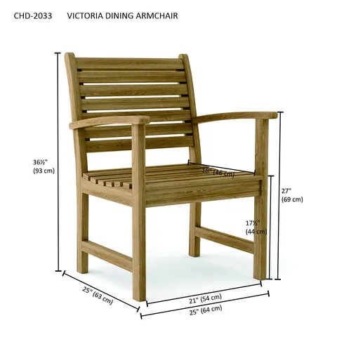 Victoria Dining Armchair, Anderson product photo 5