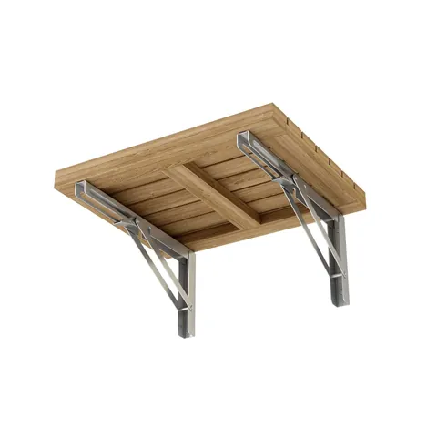 Wall-Mount Folding Shower Seat, Anderson product photo 3