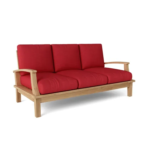 Brianna Deep Seating Sofa with Cushions