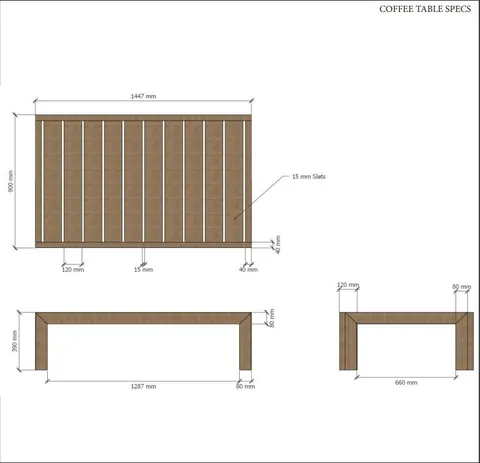 Smyrna Coffee Table, Anderson product photo 4