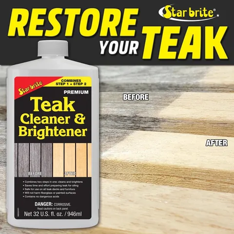 Teak Cleaner and Brightener, view 4