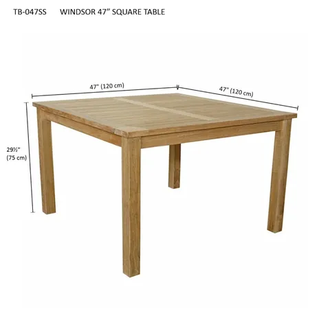 Windsor folding 7-piece, Anderson product photo 2