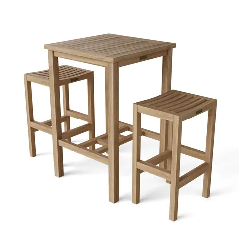 Bahama Montego 3-Piece Square Bar Set