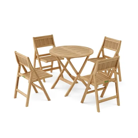 Windsor 5-Piece Round Bistro Set
