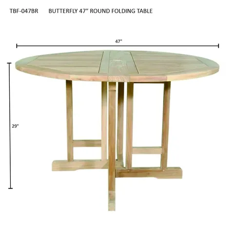 Butterfly Comfort 5-Piece Dining Set, Anderson product photo 4