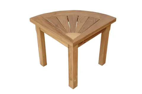 Teak Shower Corner Stool, Anderson product photo 2