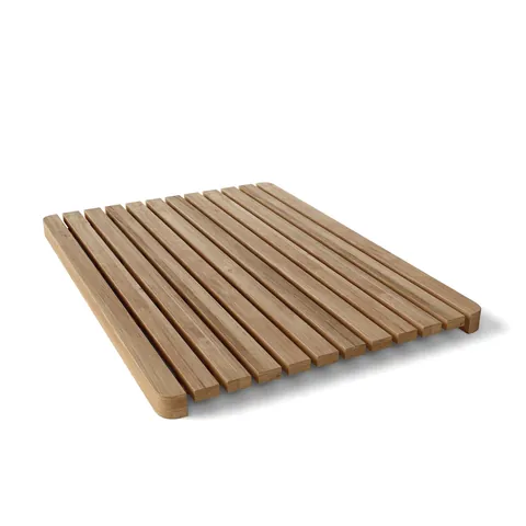 Teak Shower Mat, Small Rectangular