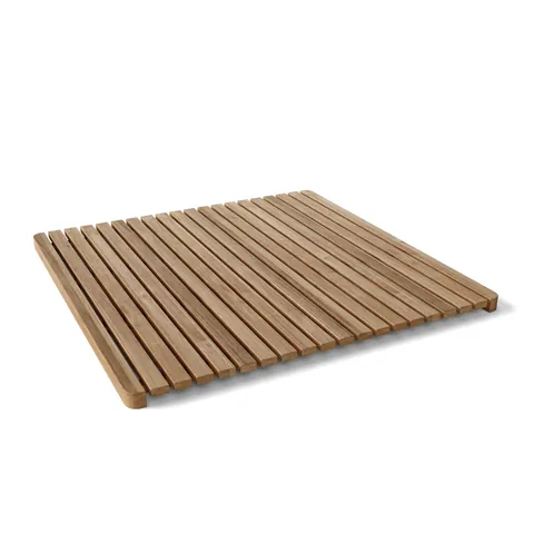 Teak Shower Mat Square Large