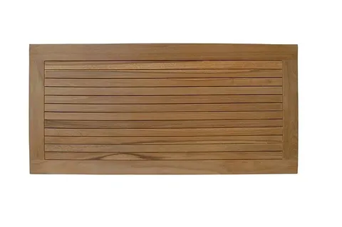 Teak Shower Mat Rectangular