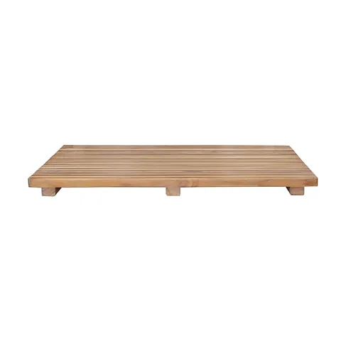 Teak Square Shower Mat, Anderson product photo 2