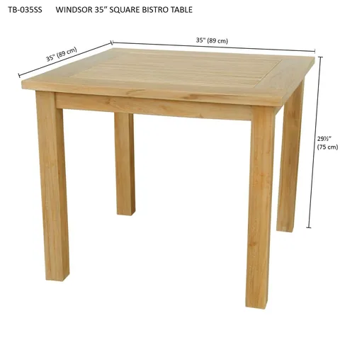 Bahama 35 in Square Table, Anderson product photo 6