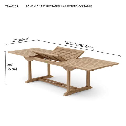 Bahama Extension Table, Anderson product photo 5